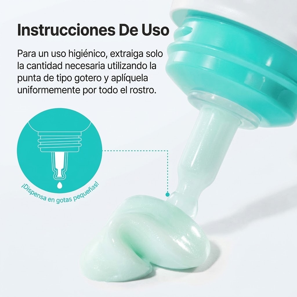 Instrucciones de uso: punta dosificadora tipo gotero