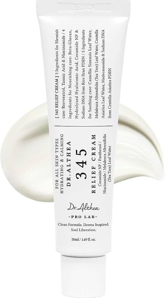 Textura cremosa y ligera de la Dr. Althea 345 Relief Cream